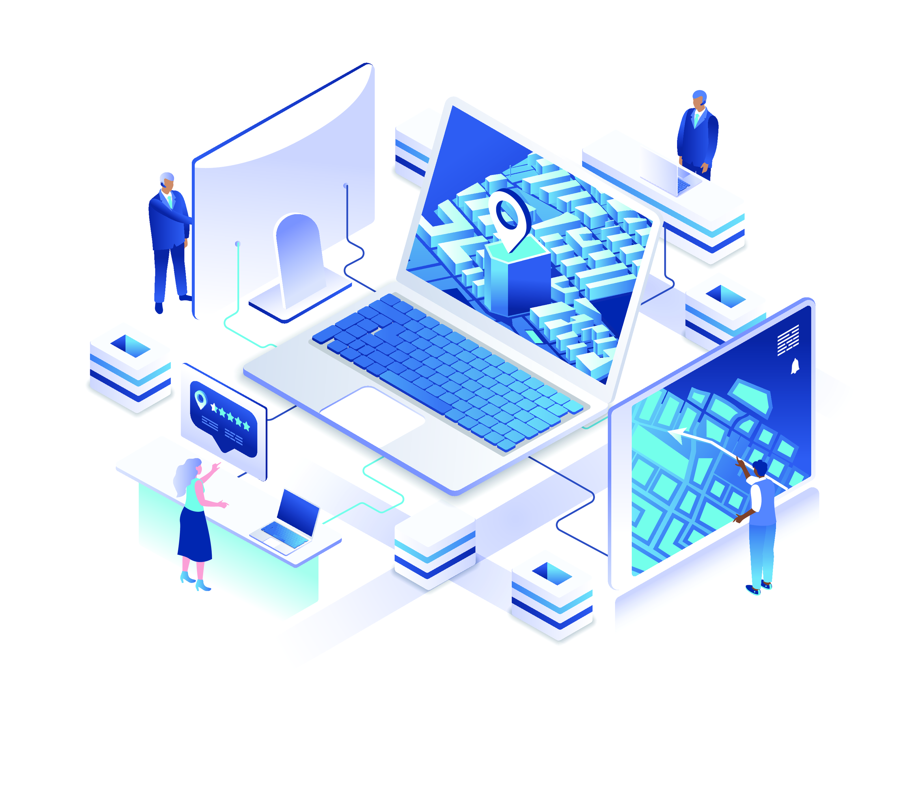 Astronaut in the air